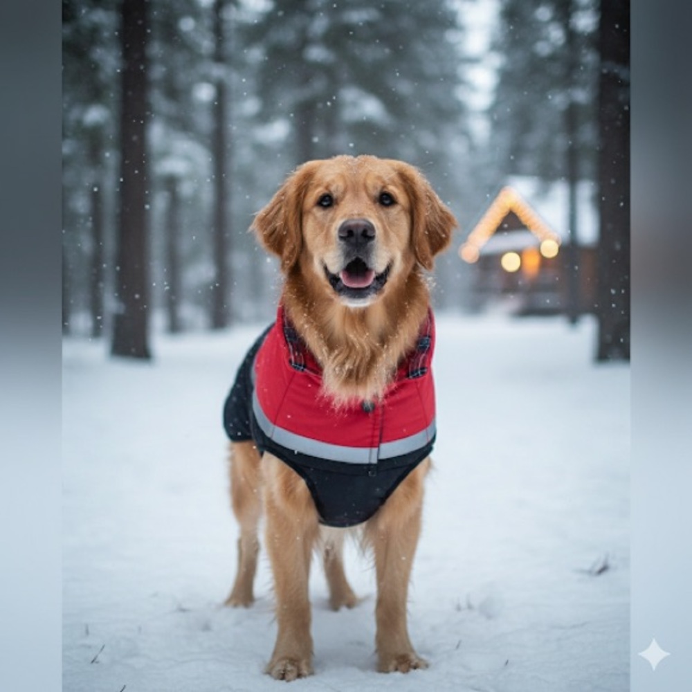 Collared Dog Coat